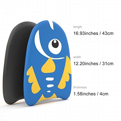 Pool Foam Floating Board for Swimming Training - A Shaped Smiling Fishes