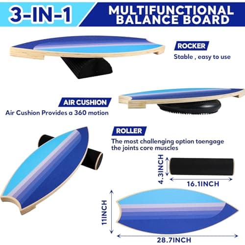 Surf Balance Board Trainer - 3 Sets