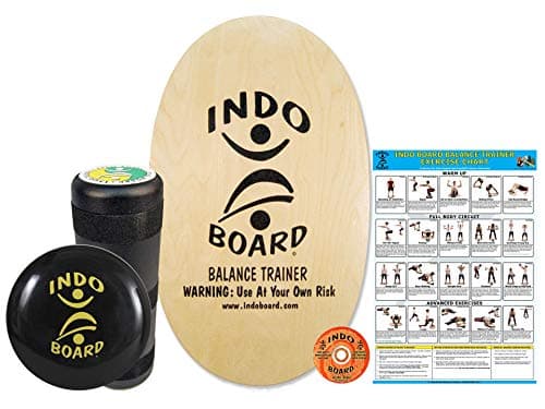 INDO BOARD Original Training Package - Balance Board for Fitness and Fun — Natural