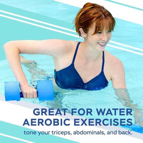 Water Dumbbell Set for Water Aerobics and Aqua Therapy