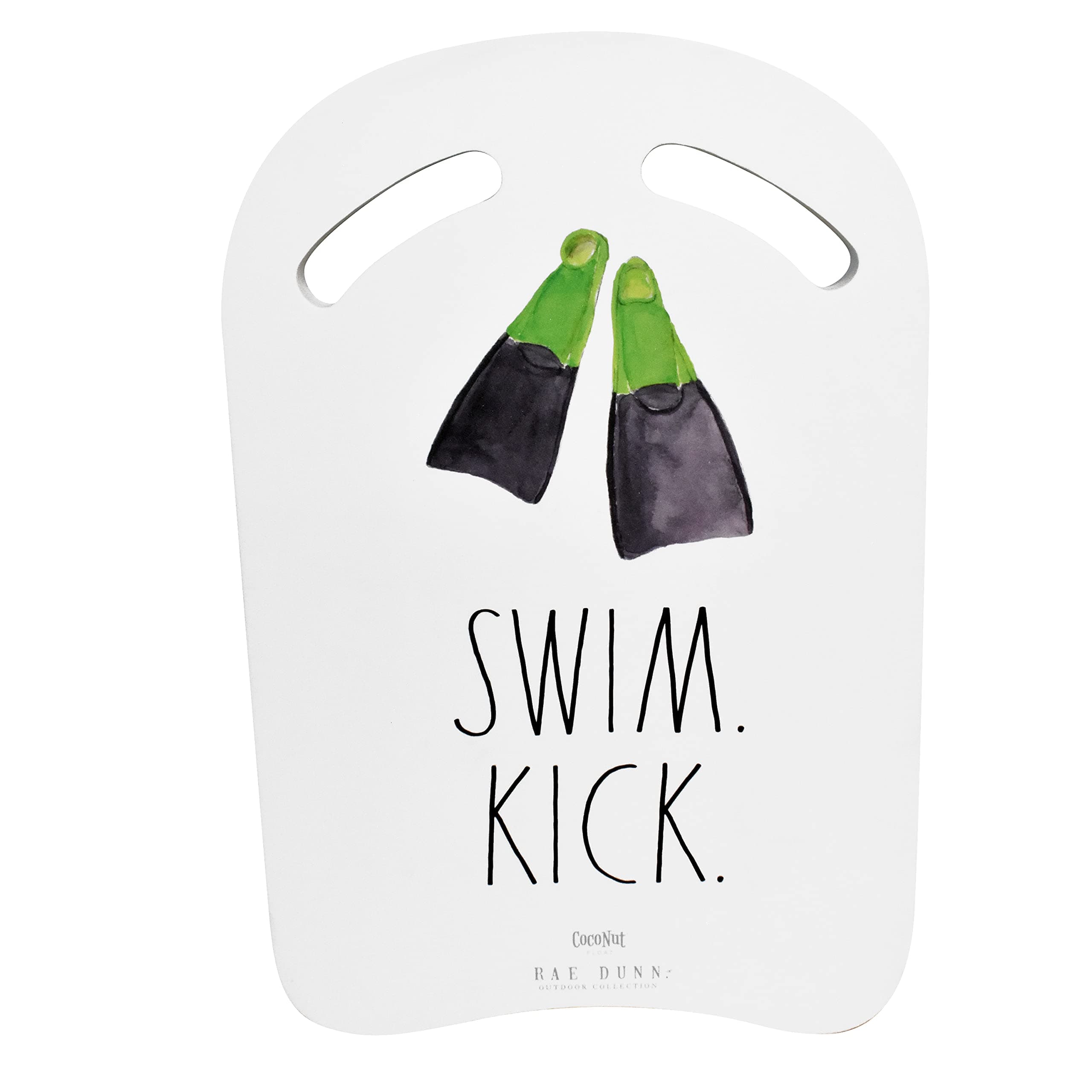 Rae Dunn CocoNut Float Foam Kickboards - Swim Training Board with Classic Artwork